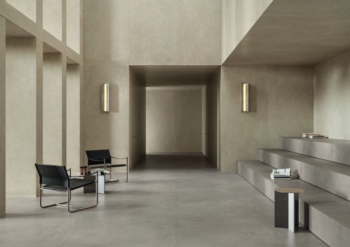 Click to enlarge image ITALGRANITI_Cementi 25_Cementi Ivory 120x280 - Cementi Argil 120x120_LOUNGE 23_01_26.jpg