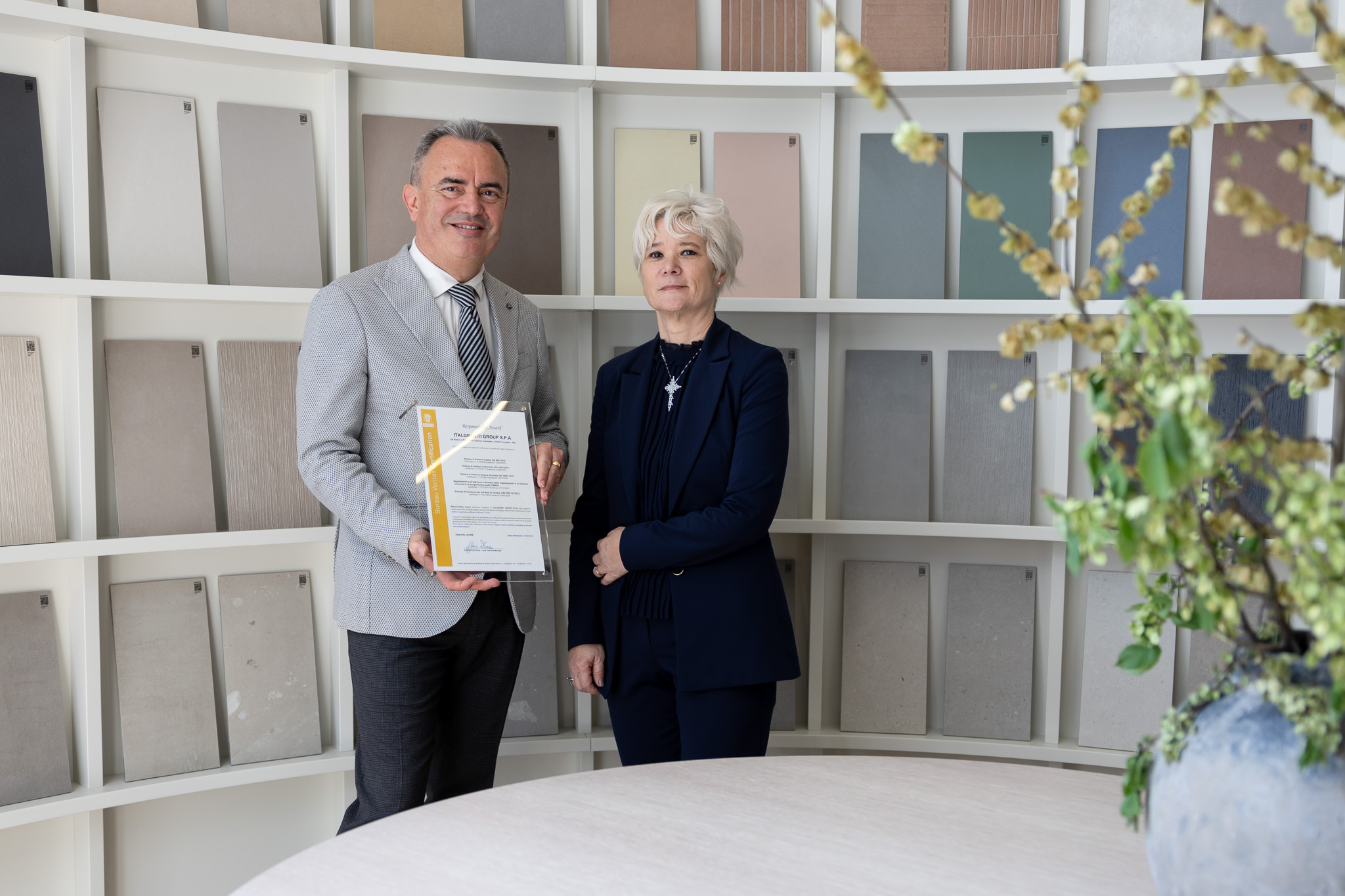 Italgraniti Group riceve il Responsibility Award di Bureau Veritas