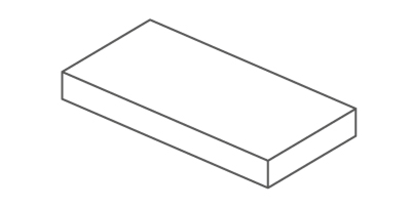 Right and left corner L element