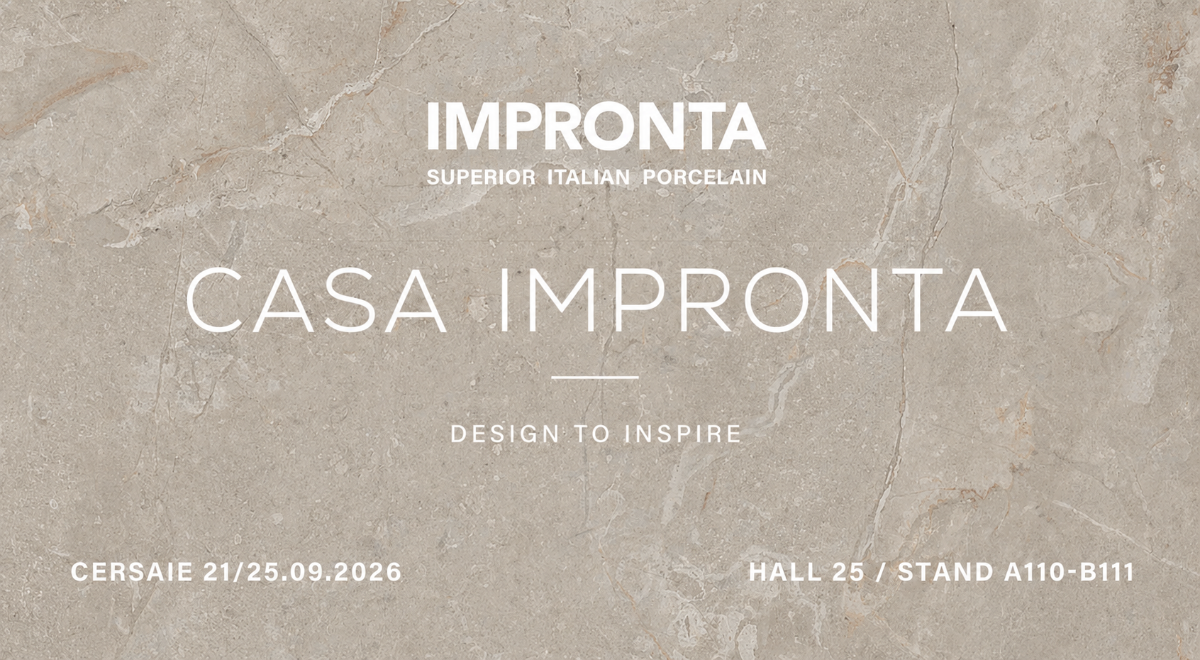 Impronta a Cersaie 2026